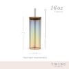 Rainbow Luster Tumblers Set by Twine Living