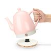 Noelle Pink Ceramic Electric Tea Kettle by Pinky Up