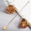 Belmont 40cm Weighted Barspoon in Gold Viski