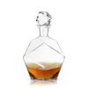 Seneca Faceted Crystal Liquor Decanter Viski