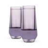 Champagne FREEZE in Deep Lilac (set of 2) by HOST