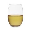 Vino Stemless White Wine Glass by True set of 4