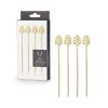 Gold Art Deco Cocktail Picks by Viski