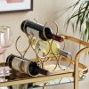 Pyramid Six Bottle Wine Rack by Twine