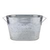 Cold Drinks Galvanized Metal Tub by Twine