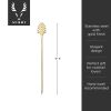 Gold Art Deco Cocktail Picks by Viski