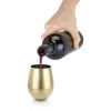 Gold Stemless Wine Glasses by Viski