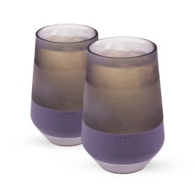 Wine FREEZE XL (set of 2) in Deep Lilac by HOST