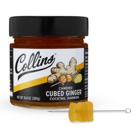 10.6oz. Cubed Ginger In Syrup by Collins