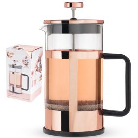 Piper Rose Gold Press Pot