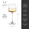 Reserve Julien Crystal Chardonnay Glasses Viski