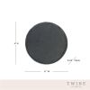 Circle Slate Coasters by Twine