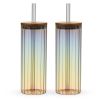 Rainbow Luster Tumblers Set by Twine Living