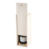 1-Bottle Paulownia Wood Champagne Box by Twine