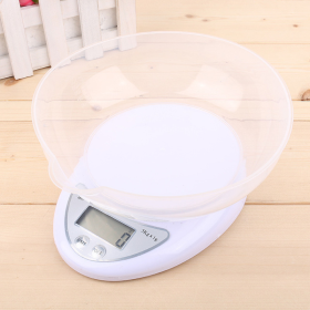 Portable Digital Baking Scale (Color: With Tray, Load Bearing: 5Kg)