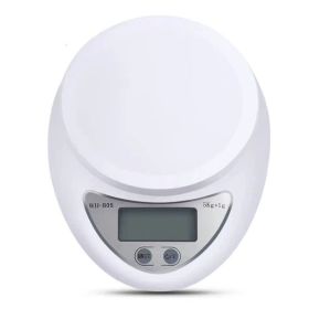 Portable Digital Baking Scale (Color: Single Scale, Load Bearing: 5Kg)