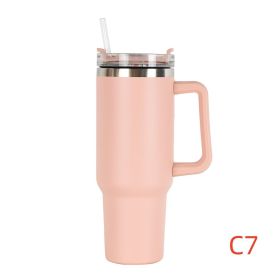 Logo Stainless Steel Thermos Handle (Color: C7, Capacity: 1200Ml)