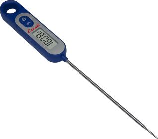 Escali AH1 Stainless Steel Oven Safe Meat Thermometer (Color: Digital Blue)